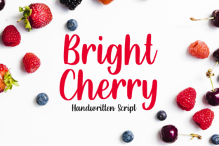 Bright Cherry: More Than Just a Handwritten Font