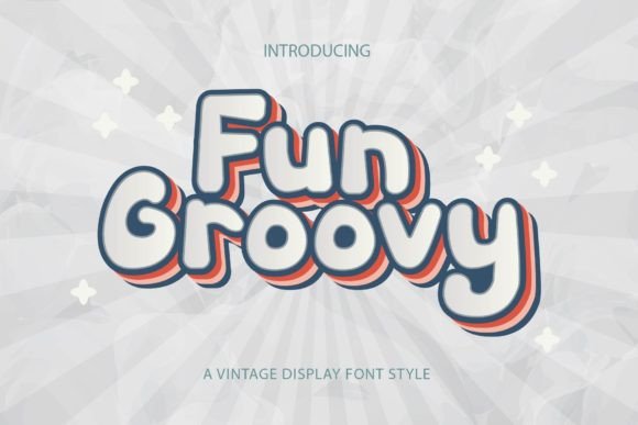 Fun Groovy: The Retro Display Font That Brings the Vibe