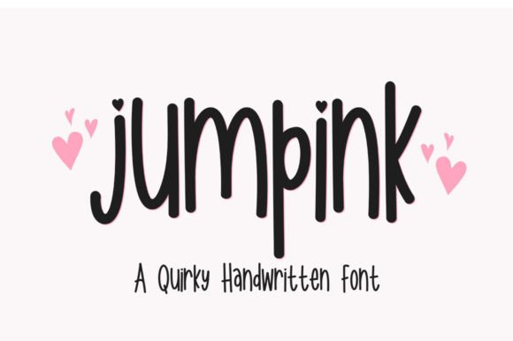 Jumpink: A Sweet & Flourishing Handwriting Font for Creative Projects