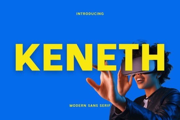 Keneth: The Modern Sans Serif for Bold Brand Statements