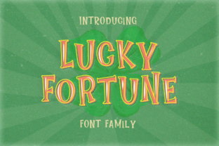Lucky Fortune Family: A Playful Handmade Font for Vibrant Projects