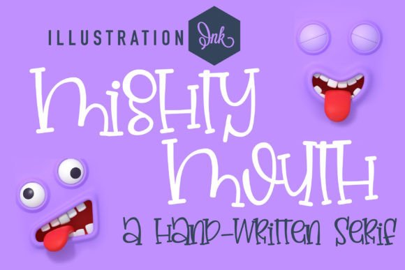 Mighty Mouth: A Whimsical Slab Serif with Real Character