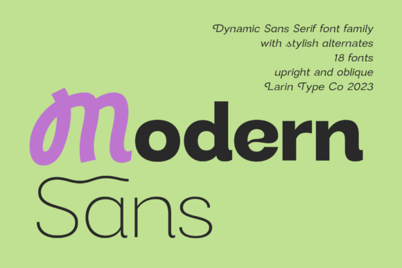 Modern Sans: The Versatile Typeface for Every Project
