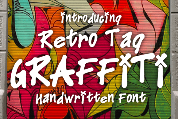 Retro Tag Graffiti: Inject Authentic Street Style