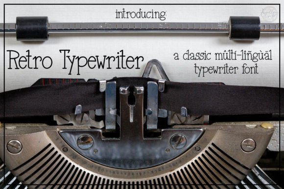 Retro Type-writer: The Hand-Written Font with Vintage Soul