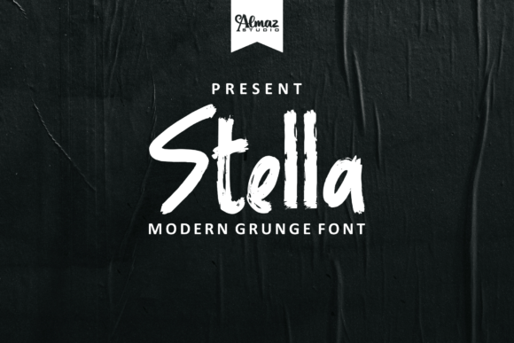 Stella: The Modern Brush Display Font for Bold Projects